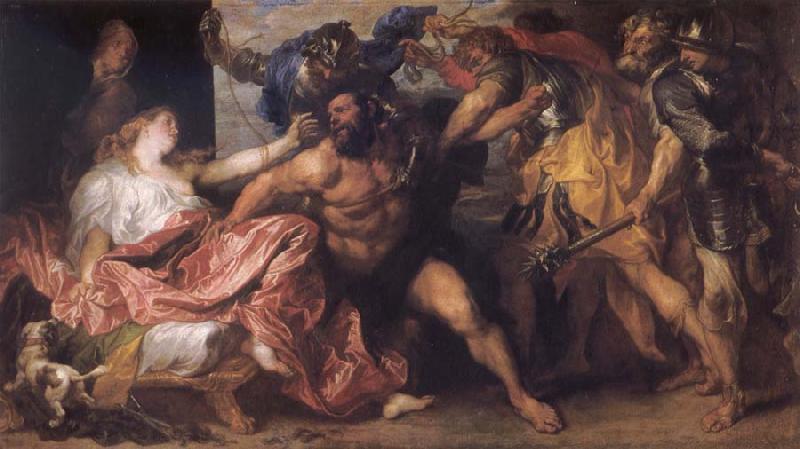 Anthony Van Dyck Samson and Delilah Germany oil painting art